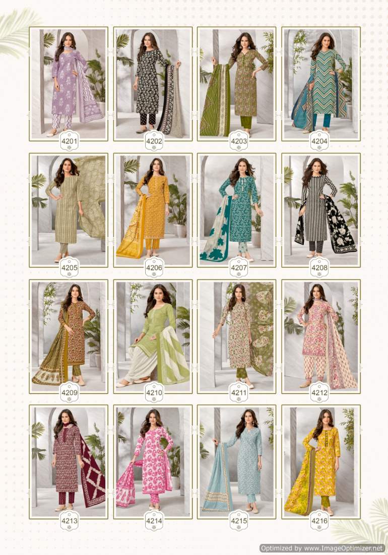 Season Special Vol 42 Patidar Mills Cotton Dress Material