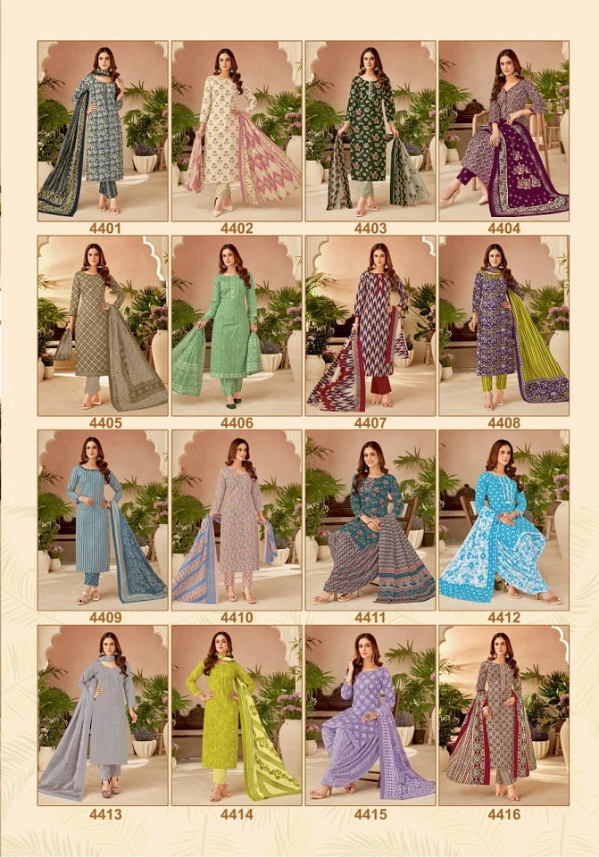 Season Special Vol 44 Patidar Mills Cotton Dress Material Supplier Gujarat