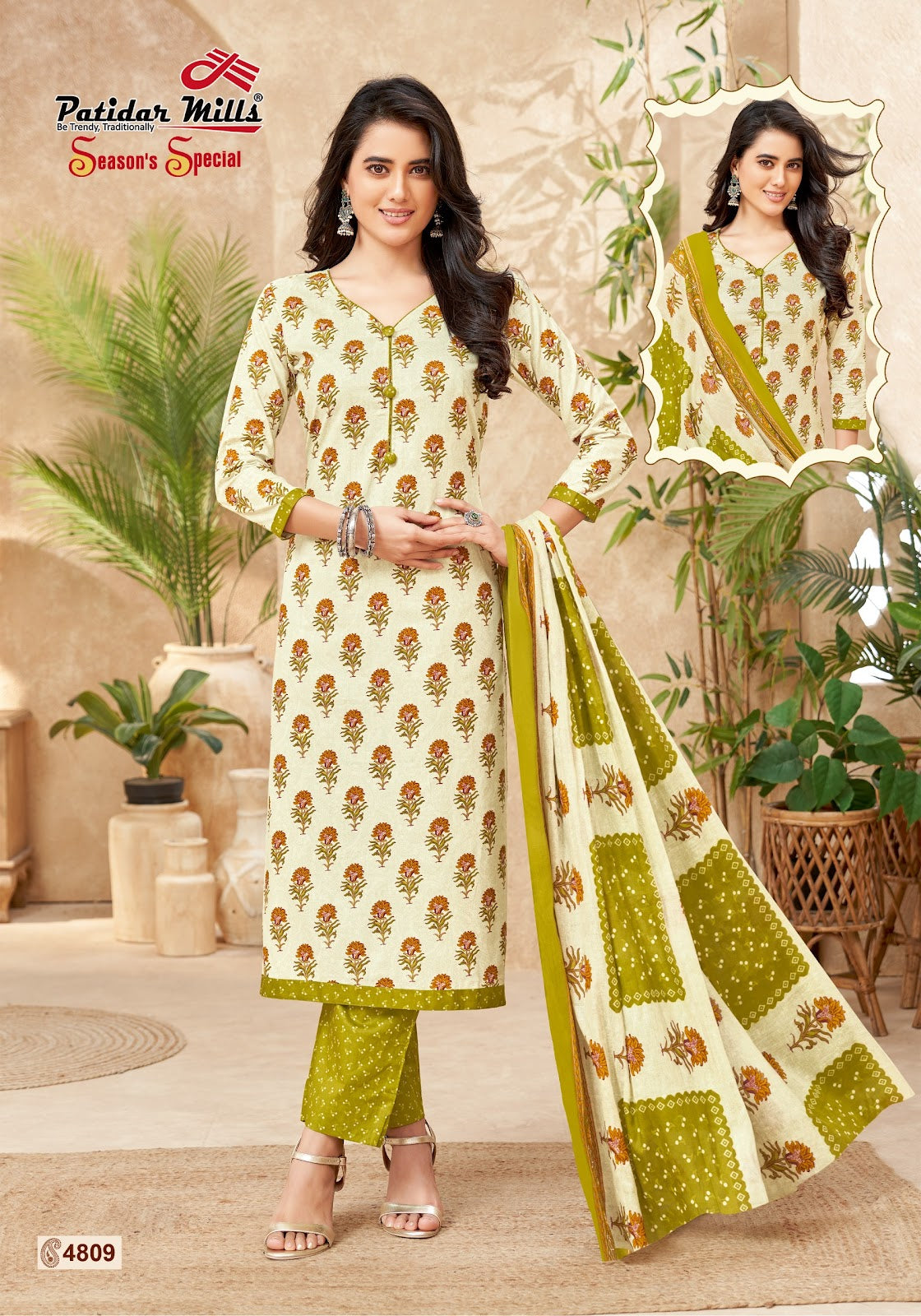 Seasons Special Vol 48 Patidar Mills Cotton Dress Material Manufacturer Gujarat