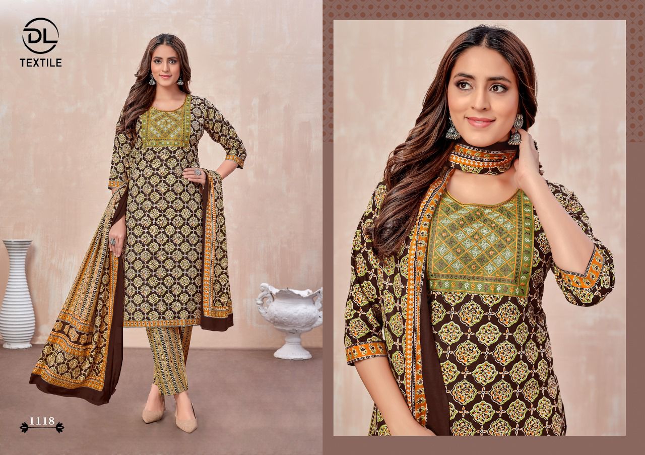 Secret Vol 2 Dl Cotton Readymade Pant Style Suits Exporter Gujarat