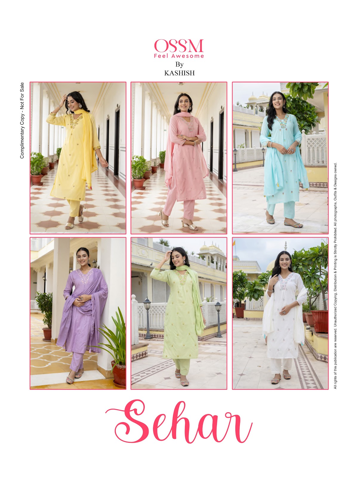Sehar Ossm Mal Readymade Suits Wholesaler