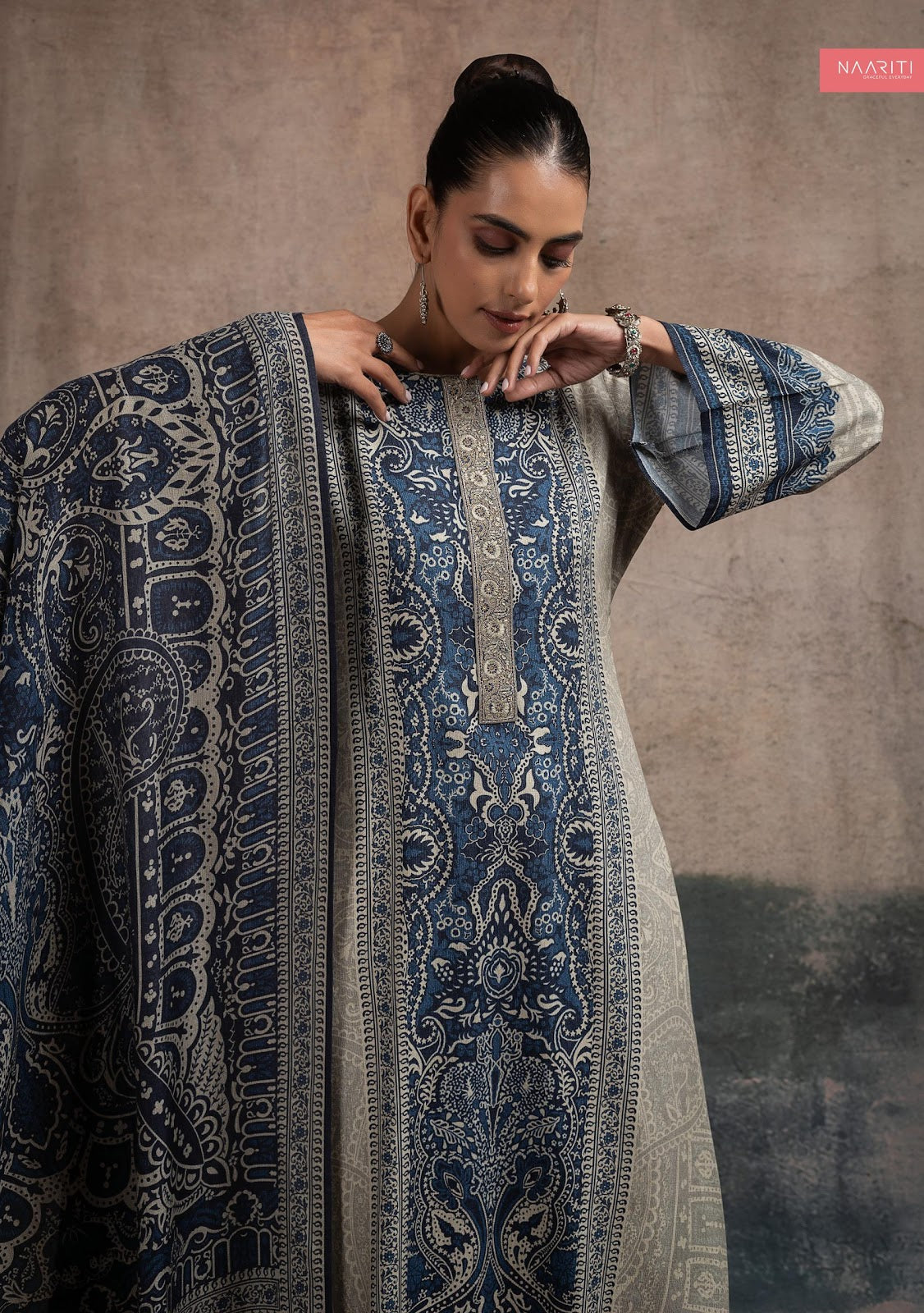 Sehneez Naariti Pashmina Suits Exporter