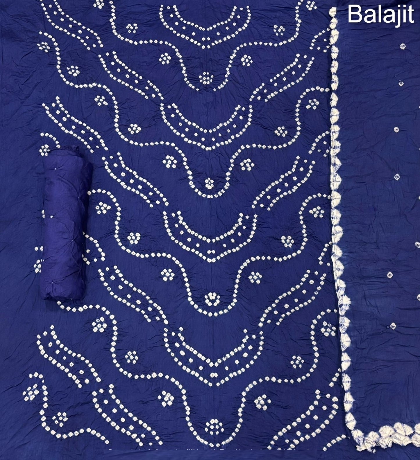 Self Bandhej Concept 2107 Balajit Sartin Cotton Salwar Suits Manufacturer Ahmedabad