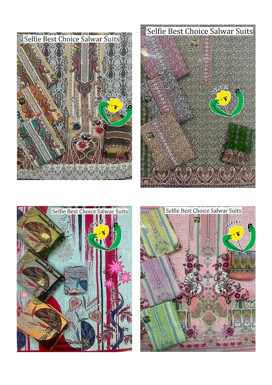 Selfie Best Choice Pure Rayon Salwar Suits Exporter India
