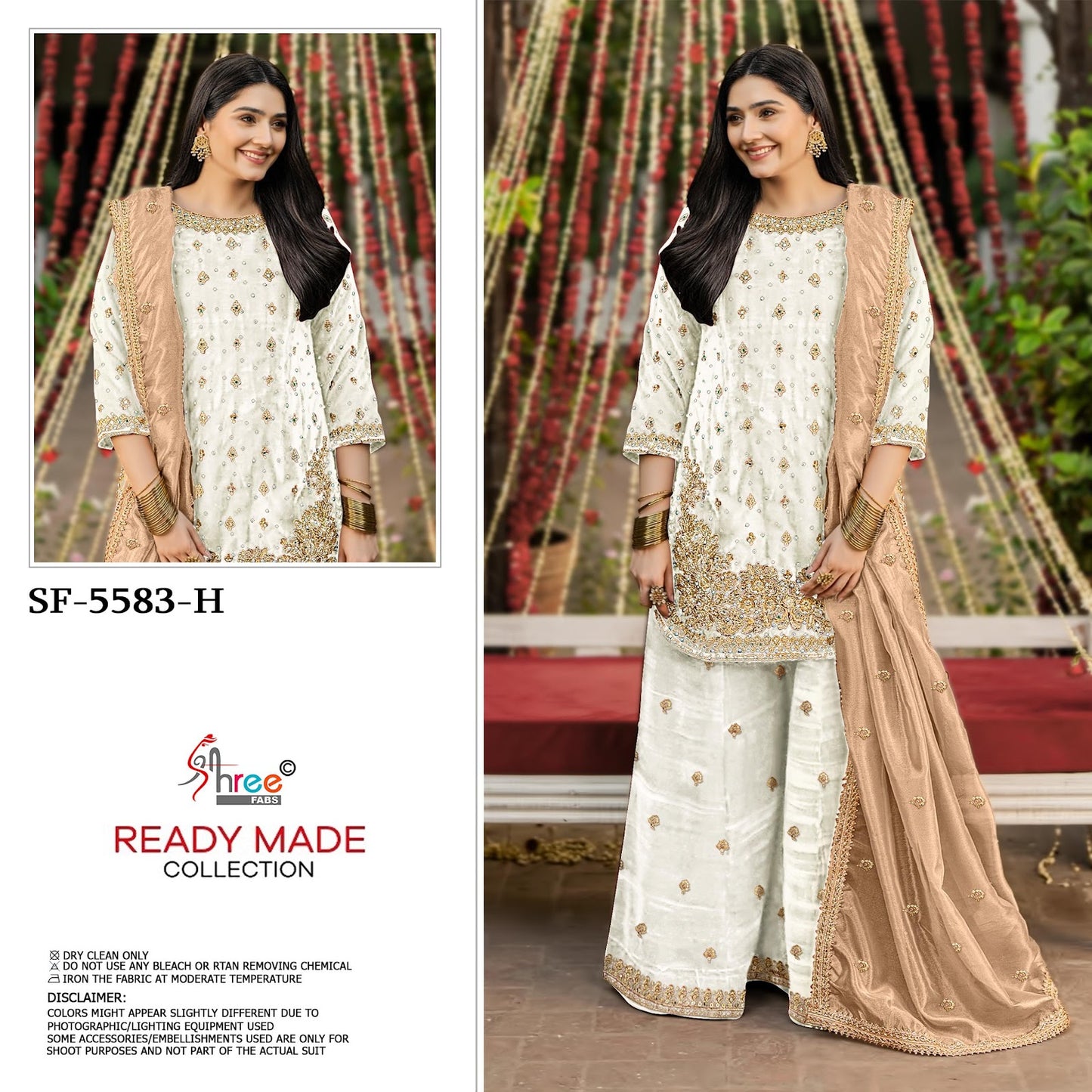 Sf 5583 Efgh Shree Fabs Jimmy Choo Pakistani Readymade Suits Wholesaler