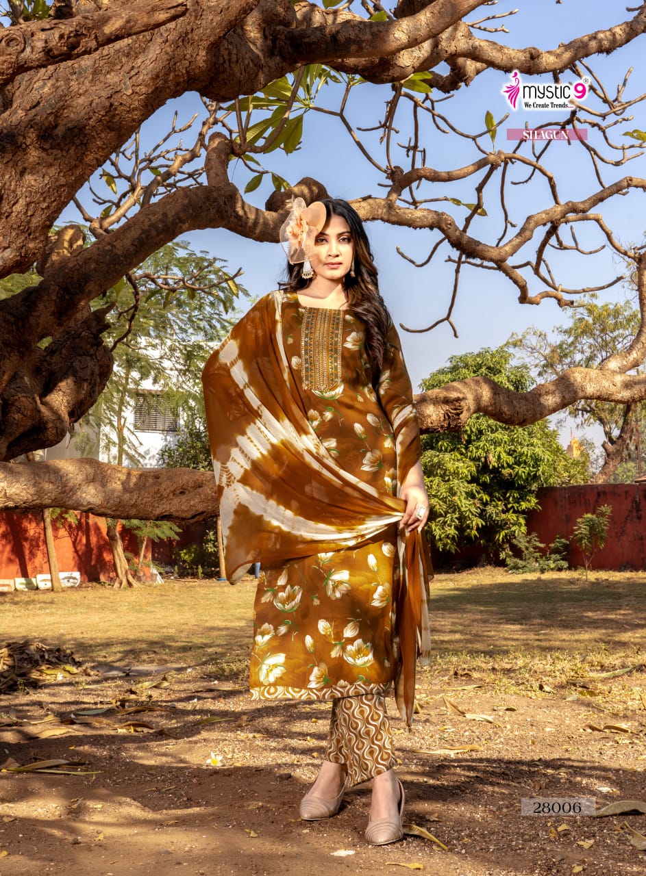 Shagun Vol 28 Mystic 9 Rayon Readymade Pant Style Suits Wholesale Price