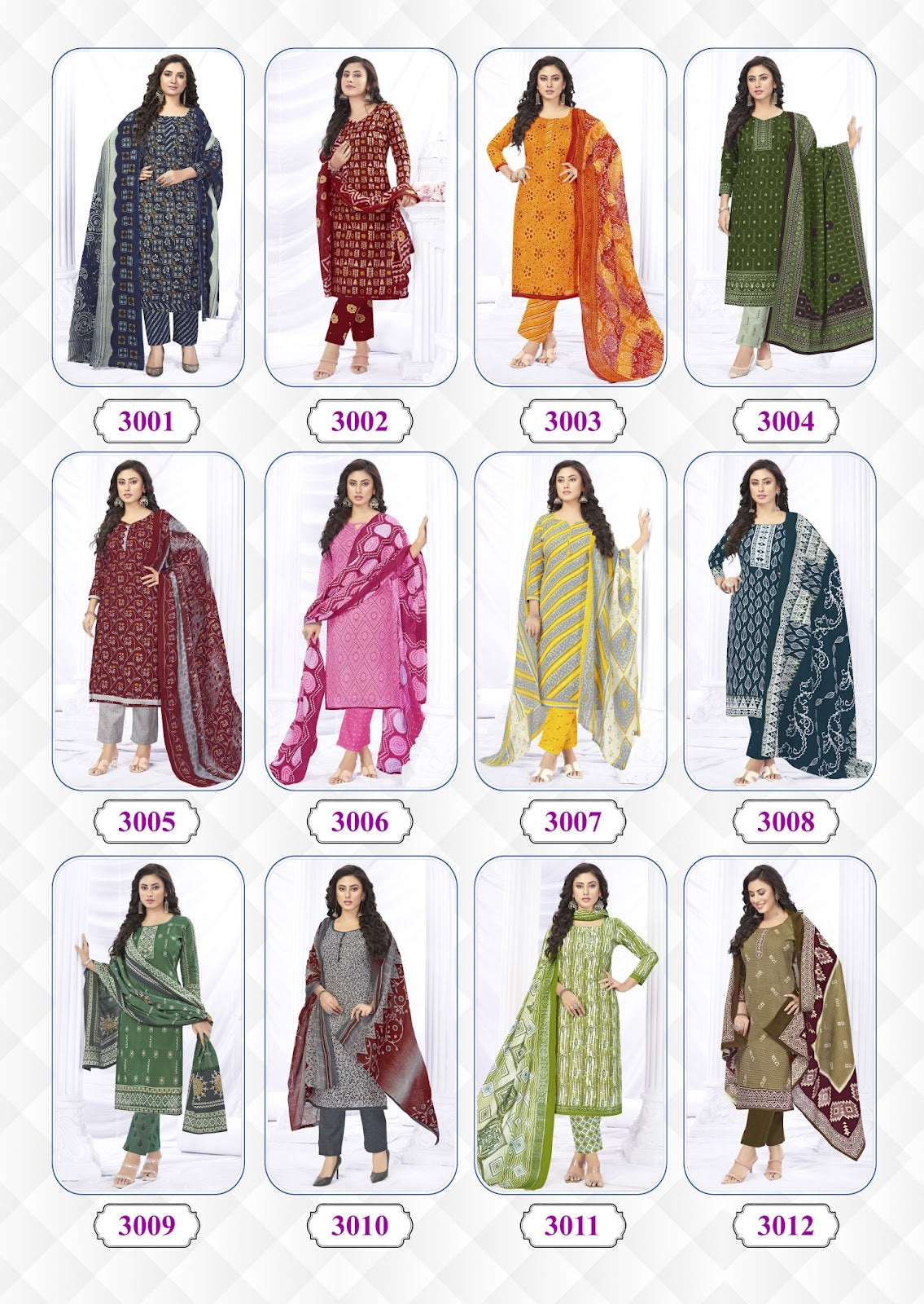 Shagun Vol 3 Mangal Shree Fabrics Cotton Dress Material