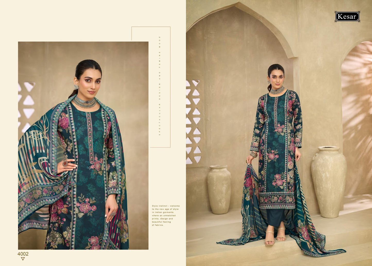 Shakshi Vol 4 Kesar Jam Satin Pant Style Suits Supplier Ahmedabad