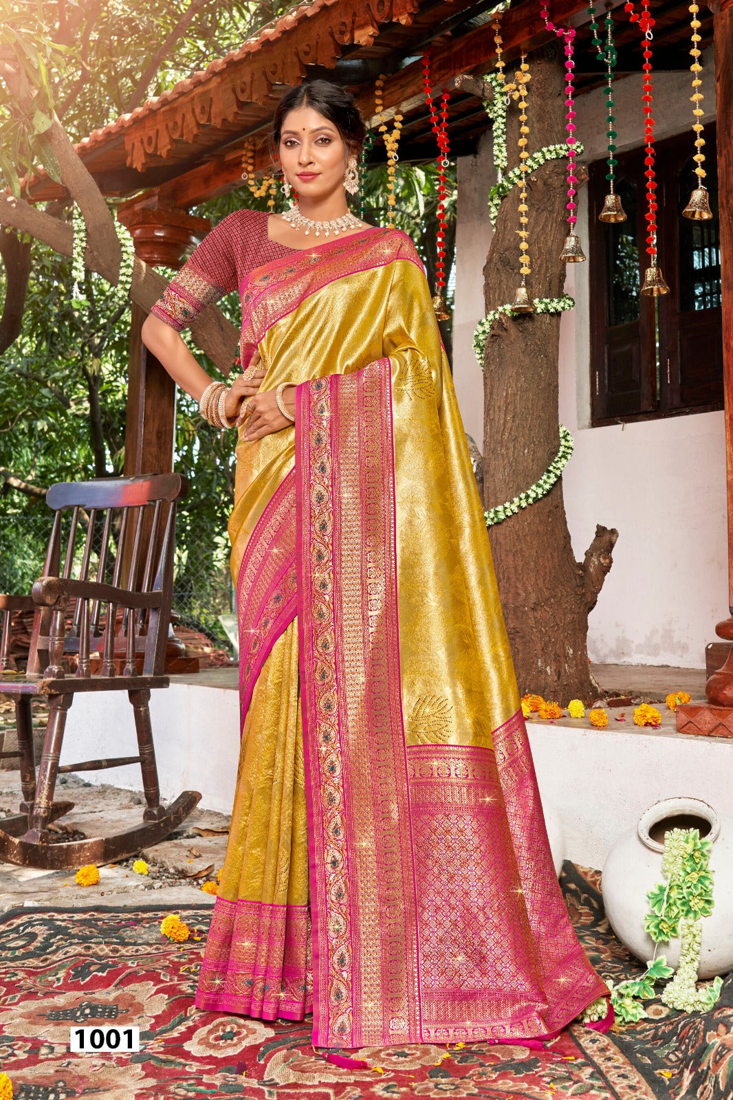 Shamaa Tissue Saroski Vol 1 Saroj Silk Sarees Supplier