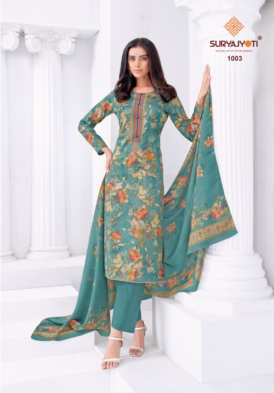 Shanaya Vol 1 Suryajyoti Jaam Satin Pant Style Suits Wholesale Rate