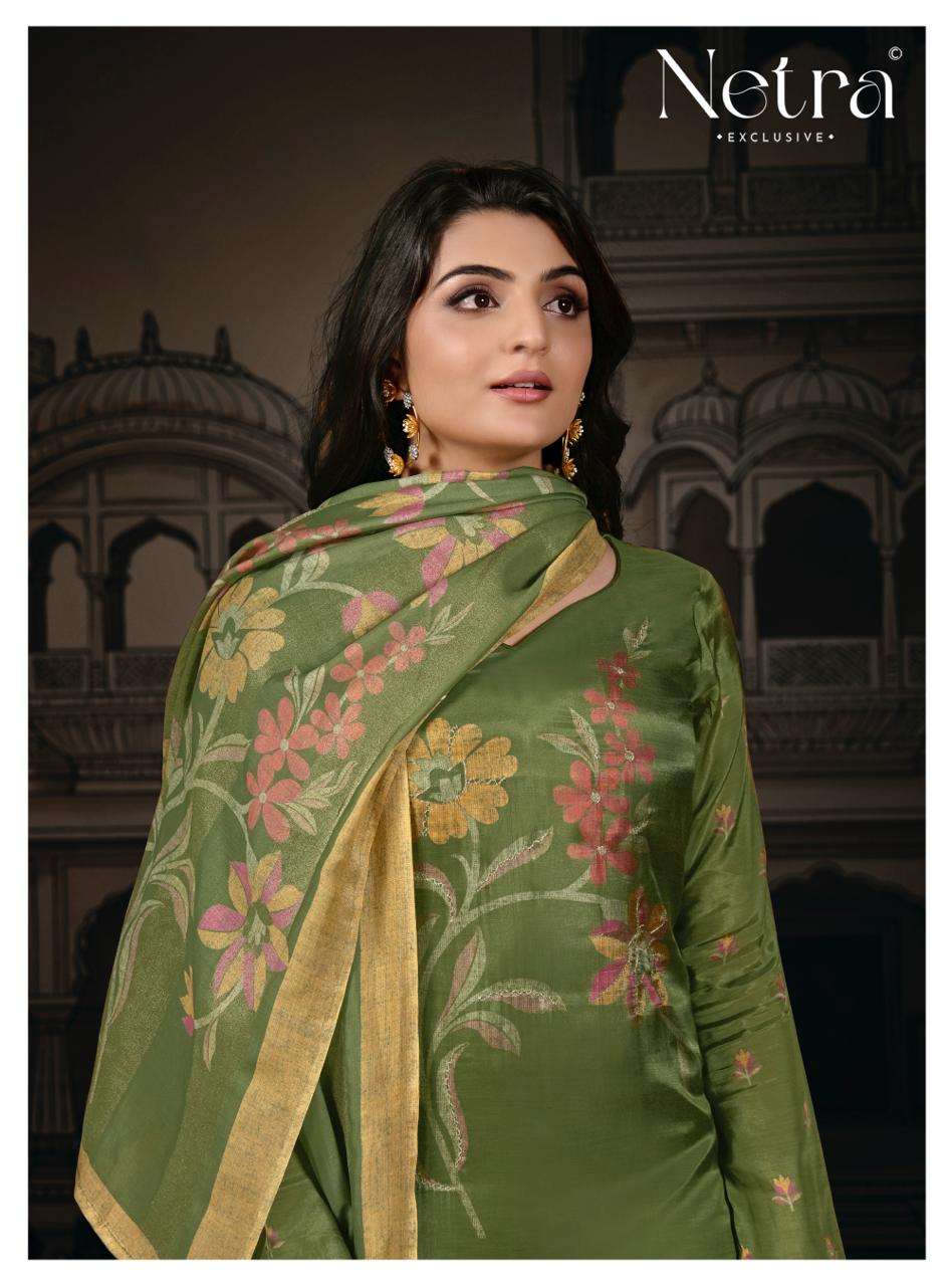 Shanaya Vol 2 Netra Soft Silk Pant Style Suits Exporter Gujarat