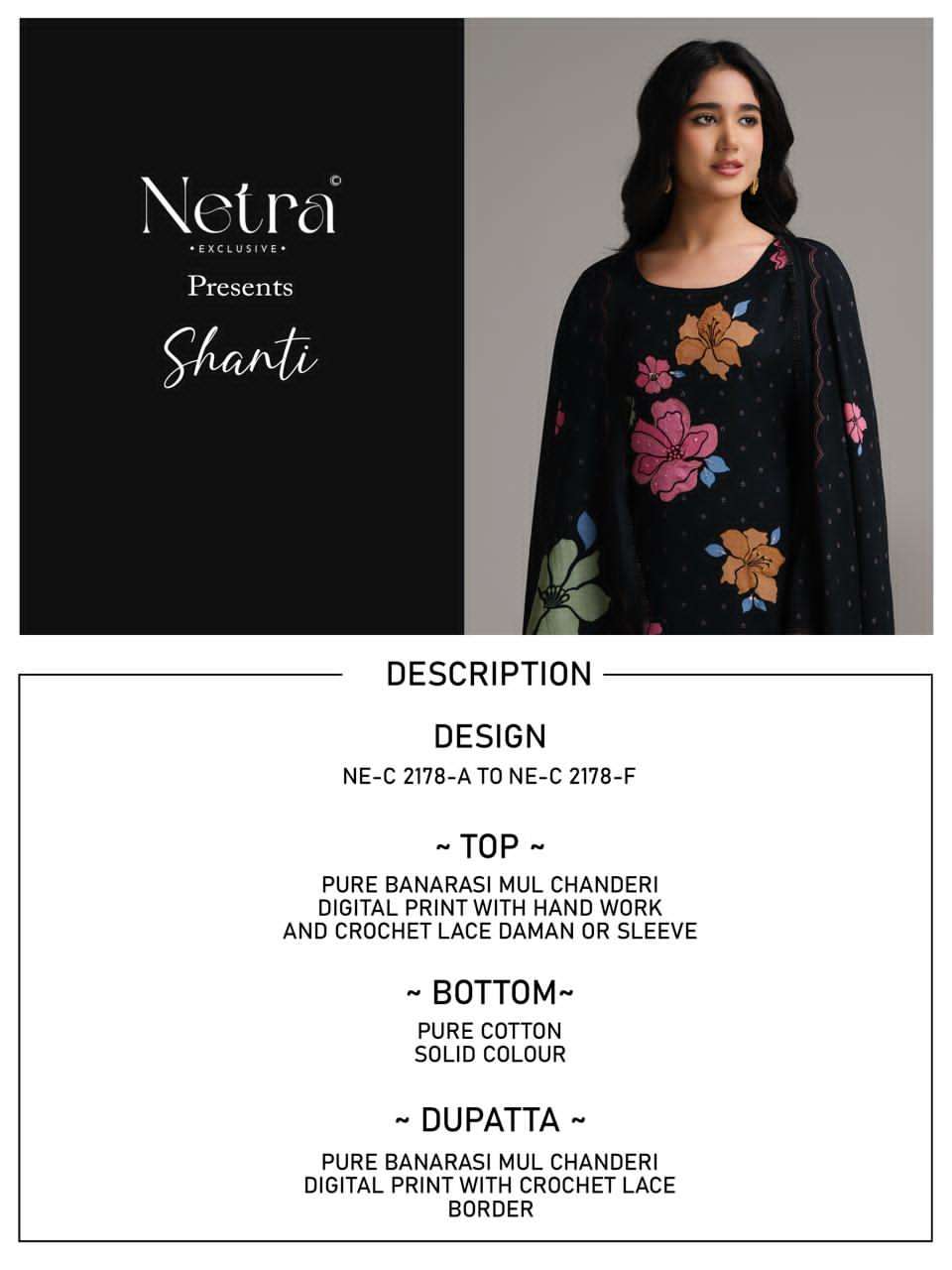 Shanti Netra Banarasi Pant Style Suits Exporter Gujarat