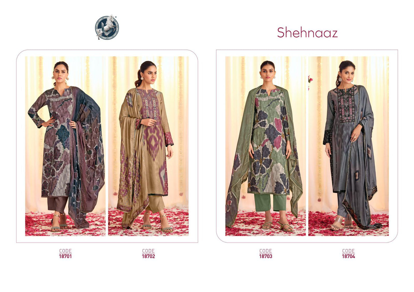 Shehnaaz Vivek Modal Simmer Pant Style Suits Exporter Gujarat