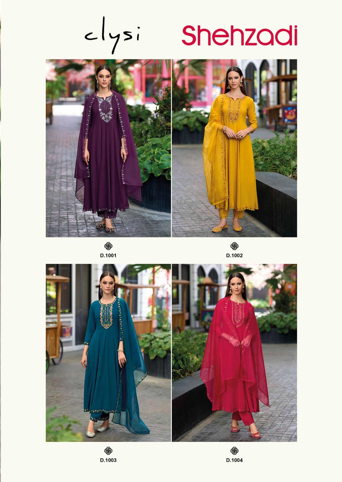 Shehzadi Karwa Chouth Special Clysi Viscose Readymade Anarkali Suits Manufacturer Gujarat