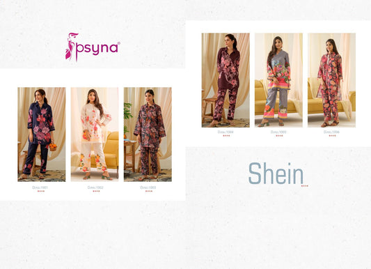 Shein Vol 2 Psyna Poly Co Ord Set Wholesale Price