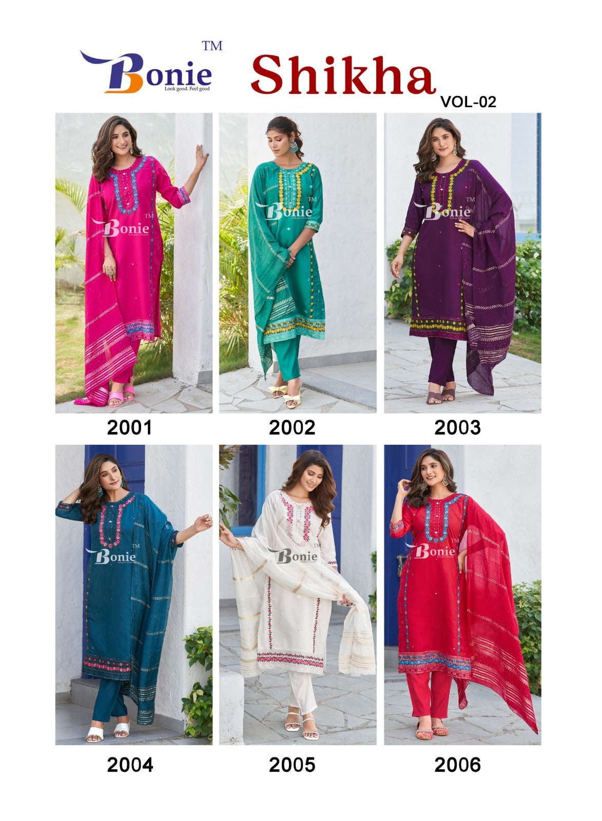 Shikha Vol 2 Bonie Roman Silk Readymade Pant Style Suits Wholesaler India