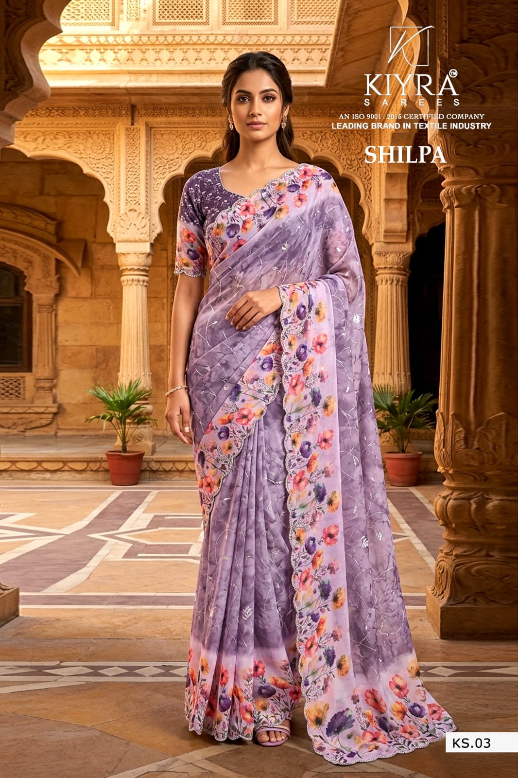 Shilpa Kiyra Weightless Sarees Wholesale Price