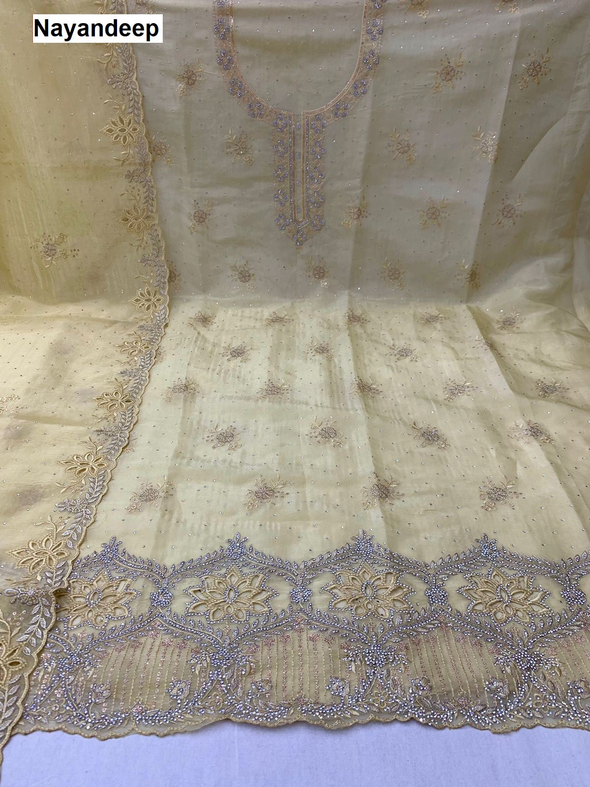 Shilpa Nayandeep Silk Salwar Suits Supplier