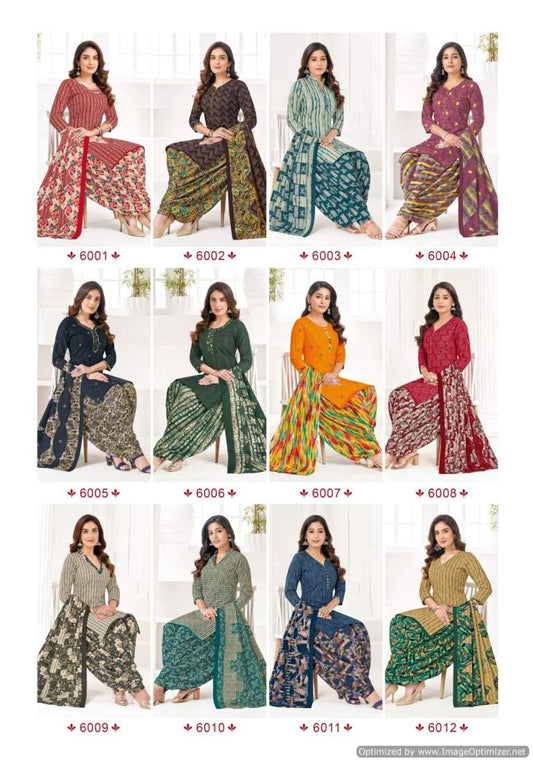 Shilpa Patiyala Vol 6 Mfc Cotton Dress Material