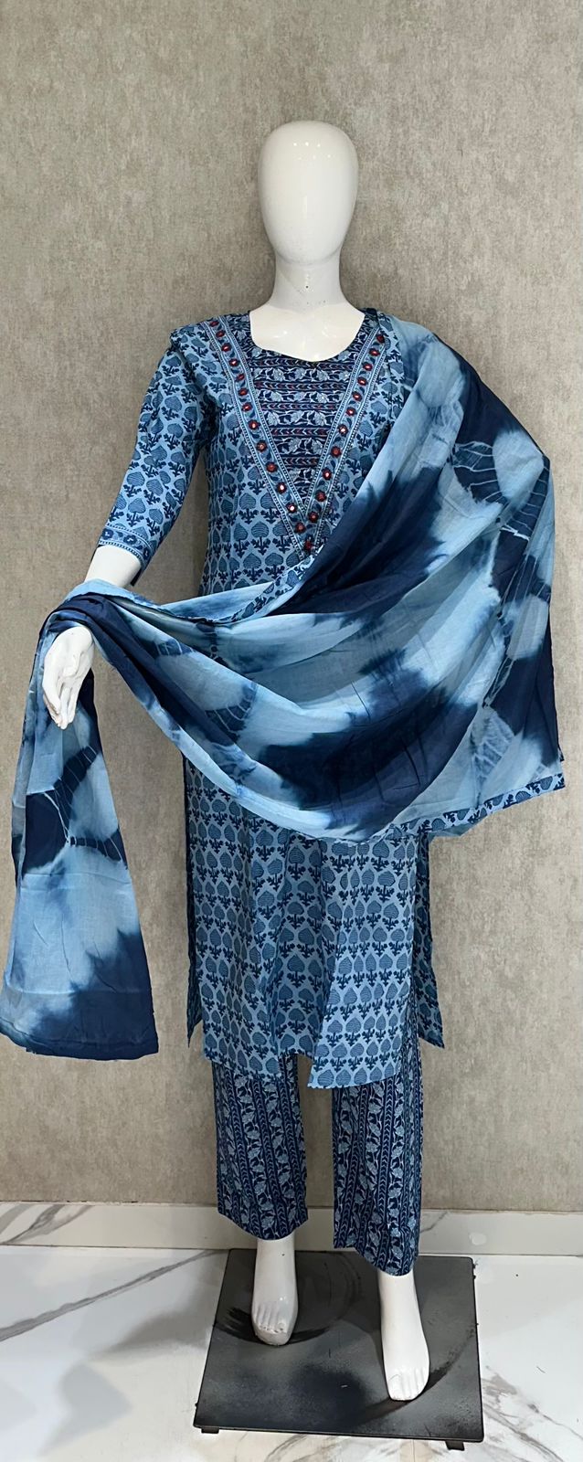 Shivaay Amba Pure Cotton Readymade Pant Style Suits Manufacturer