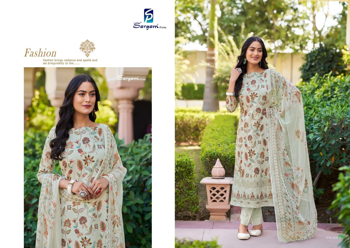 Shivani Sargam Prints Pure Jam Pant Style Suits Manufacturer India