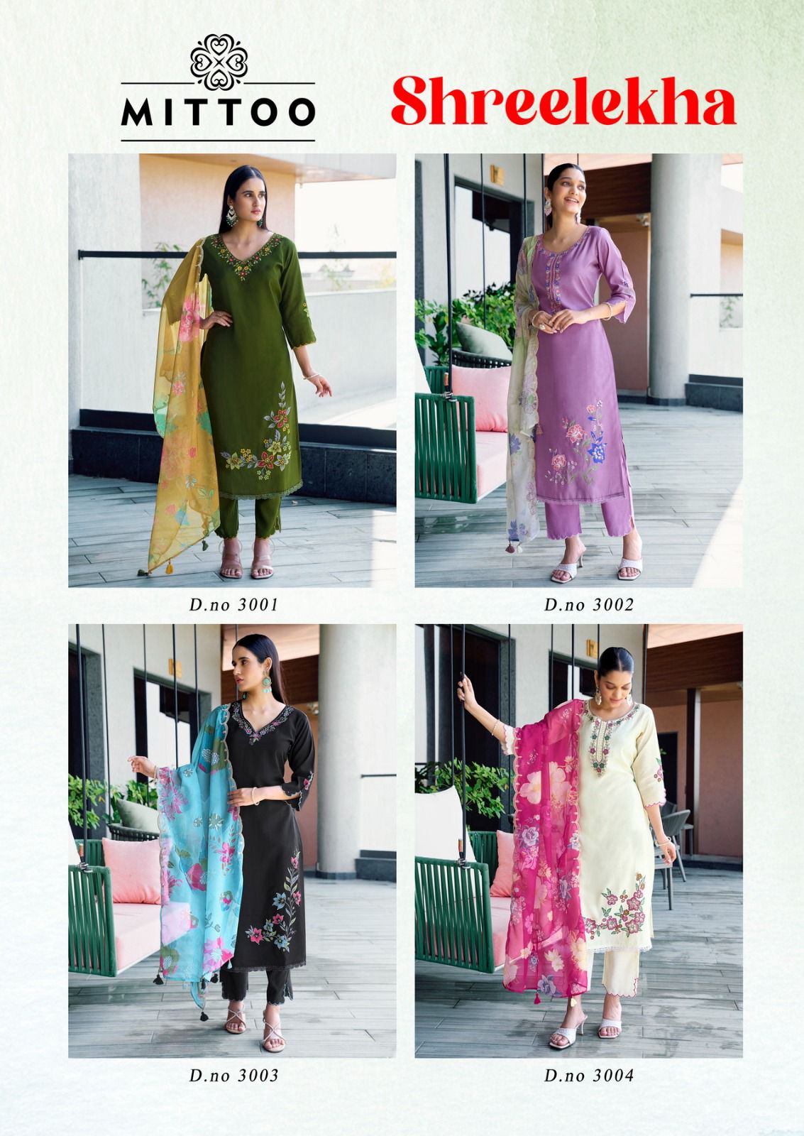 Shreelekha Mittoo Modal Viscose Readymade Pant Style Suits Supplier