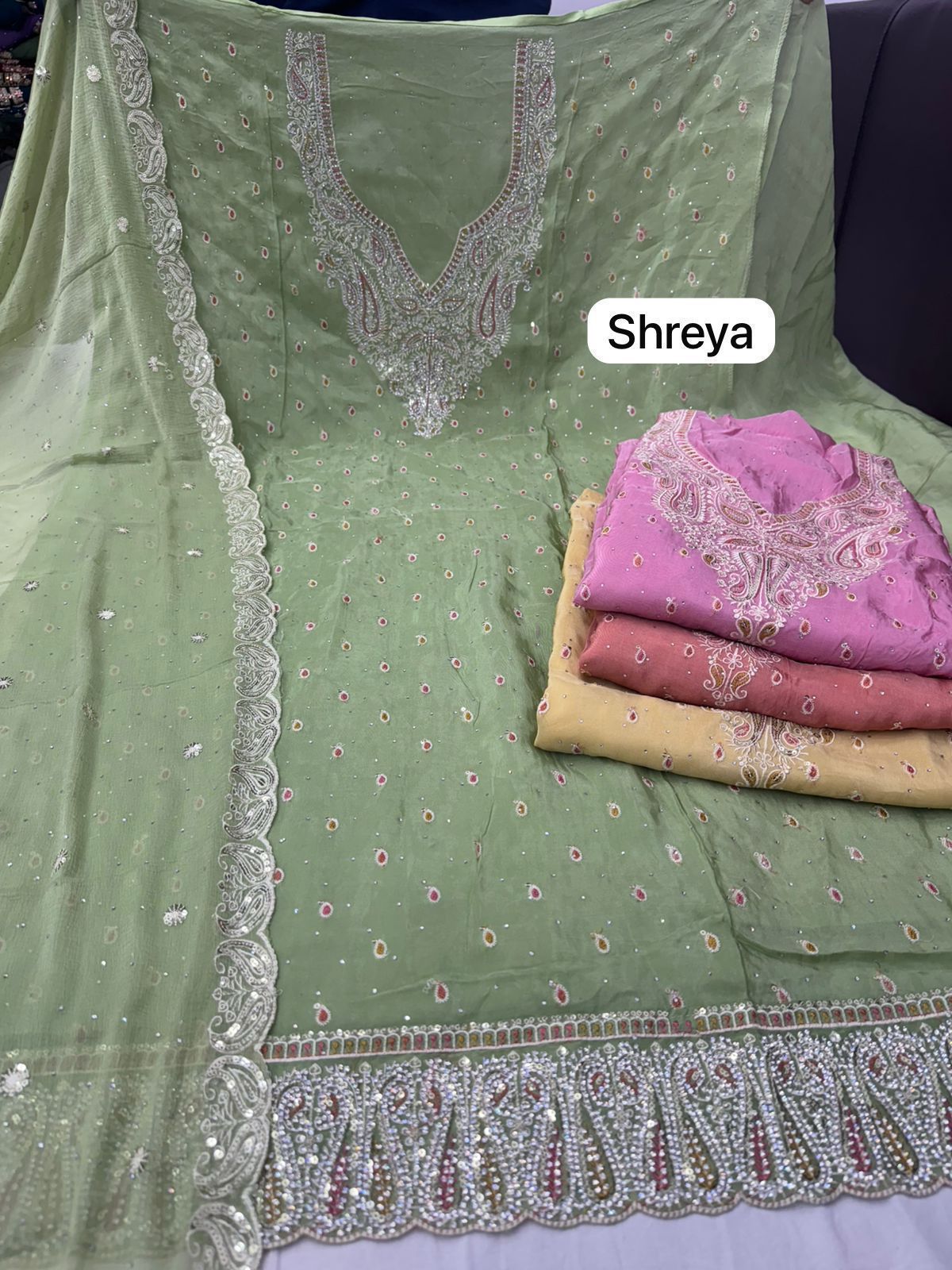 Shreya Nayandeep Viscose Salwar Suits Supplier India