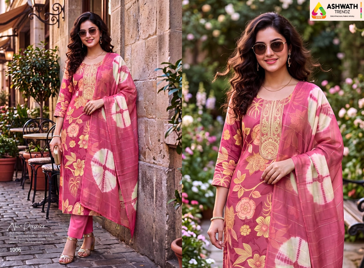 Shruti Ashwath Vetican Readymade Pant Style Suits Exporter Ahmedabad