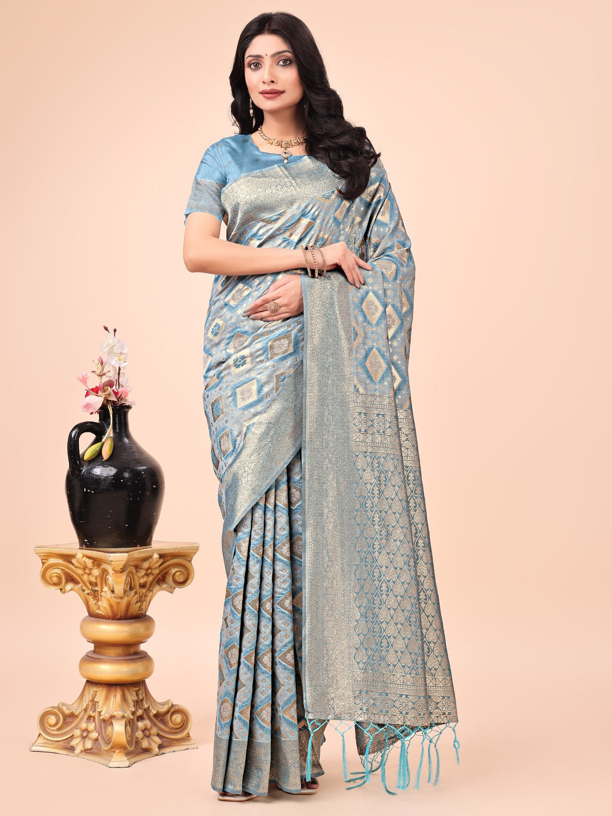 Shubhangi 1001-1005 Astita Cotton Sarees Wholesaler Ahmedabad