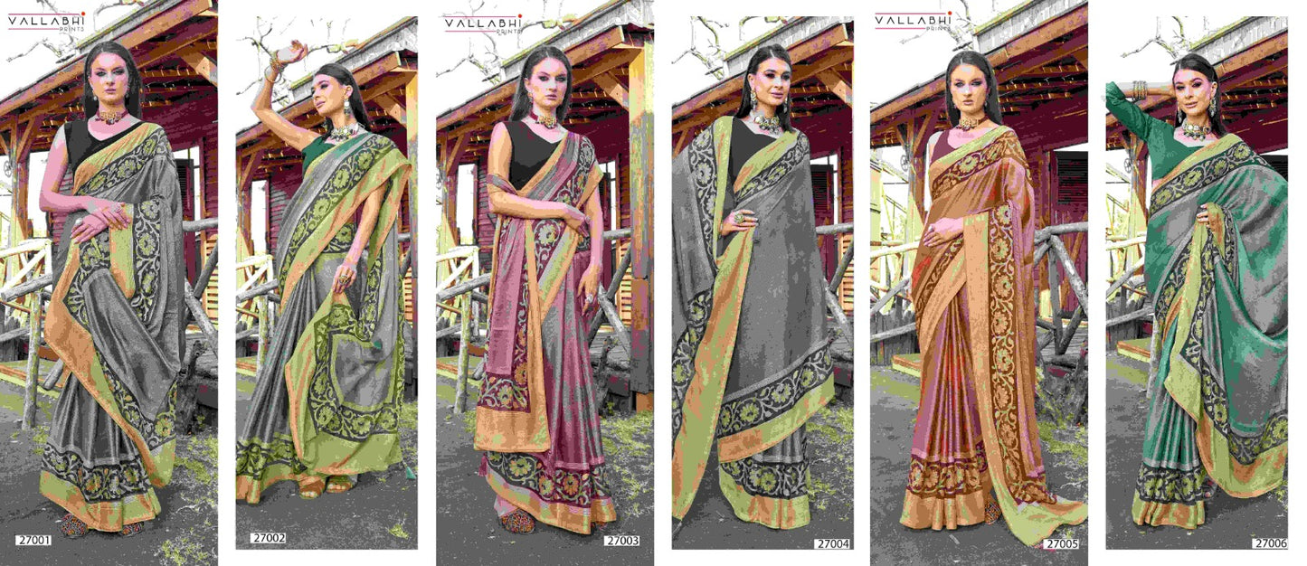 Shubhi Vallabhi Prints Brasso Sarees
