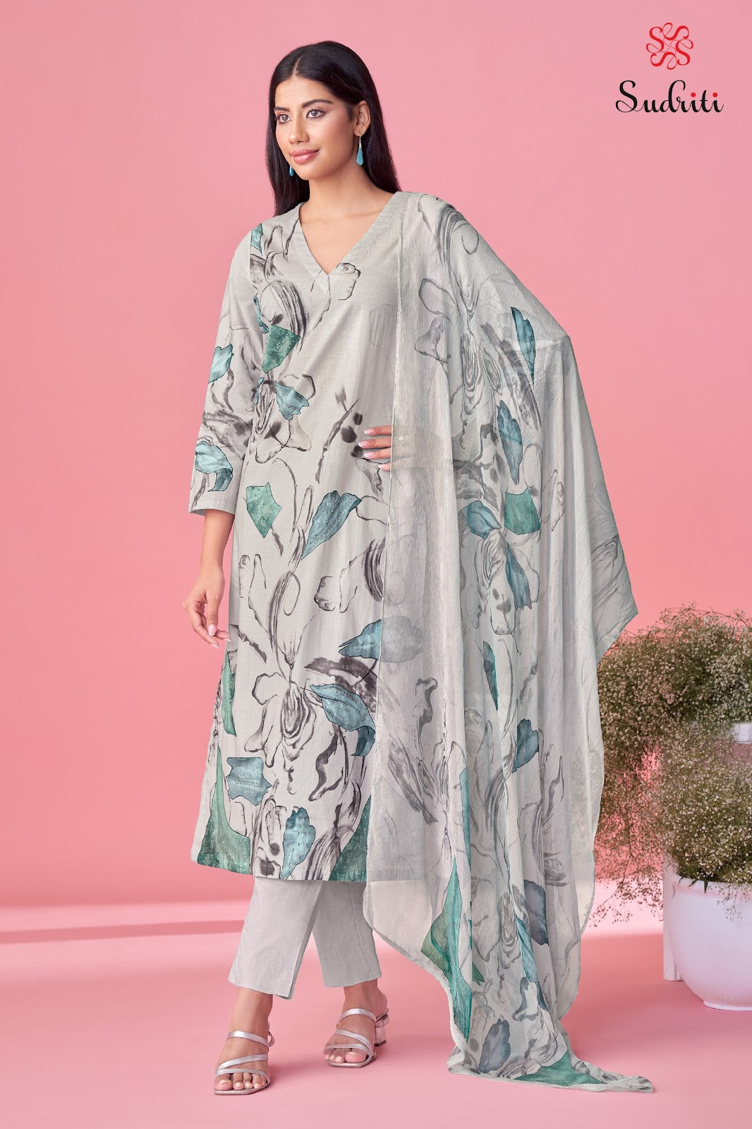 Shugam Sudriti Sahiba Pure Cotton Pant Style Suits Wholesaler Gujarat