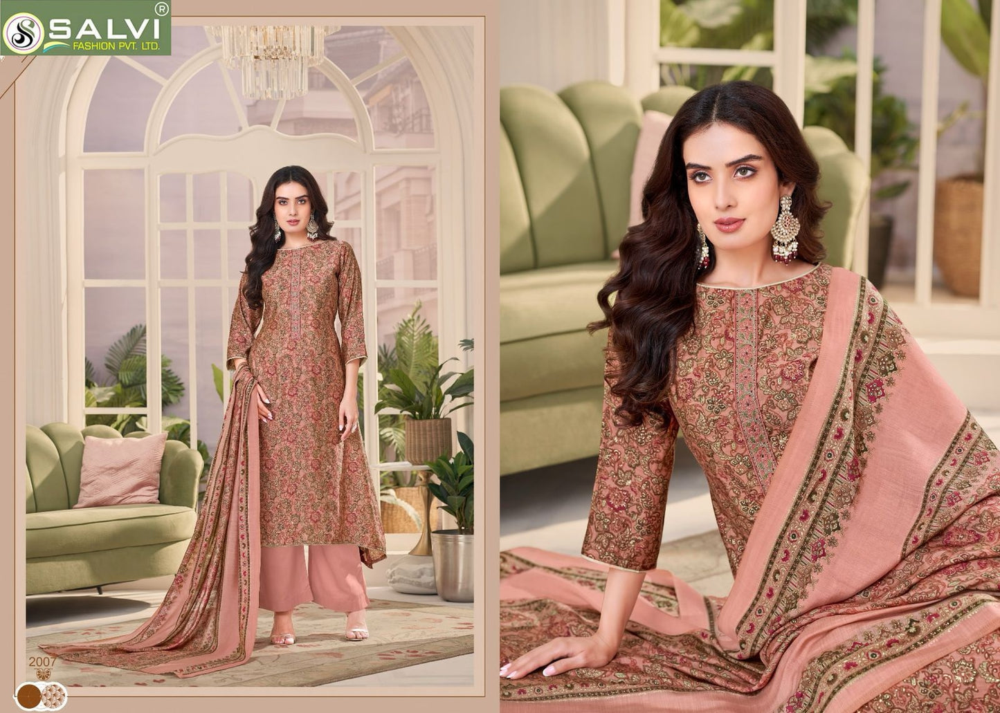 Siara Silk Vol 2 Salvi Fashion Modal Silk Pant Style Suits Wholesale Price