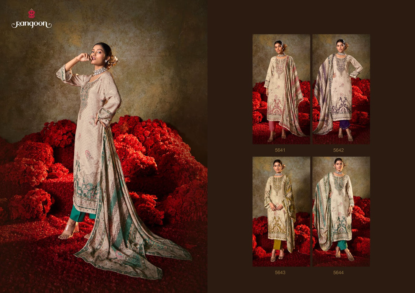 Siddhi Rangoon Muslin Readymade Pant Style Suits Manufacturer India