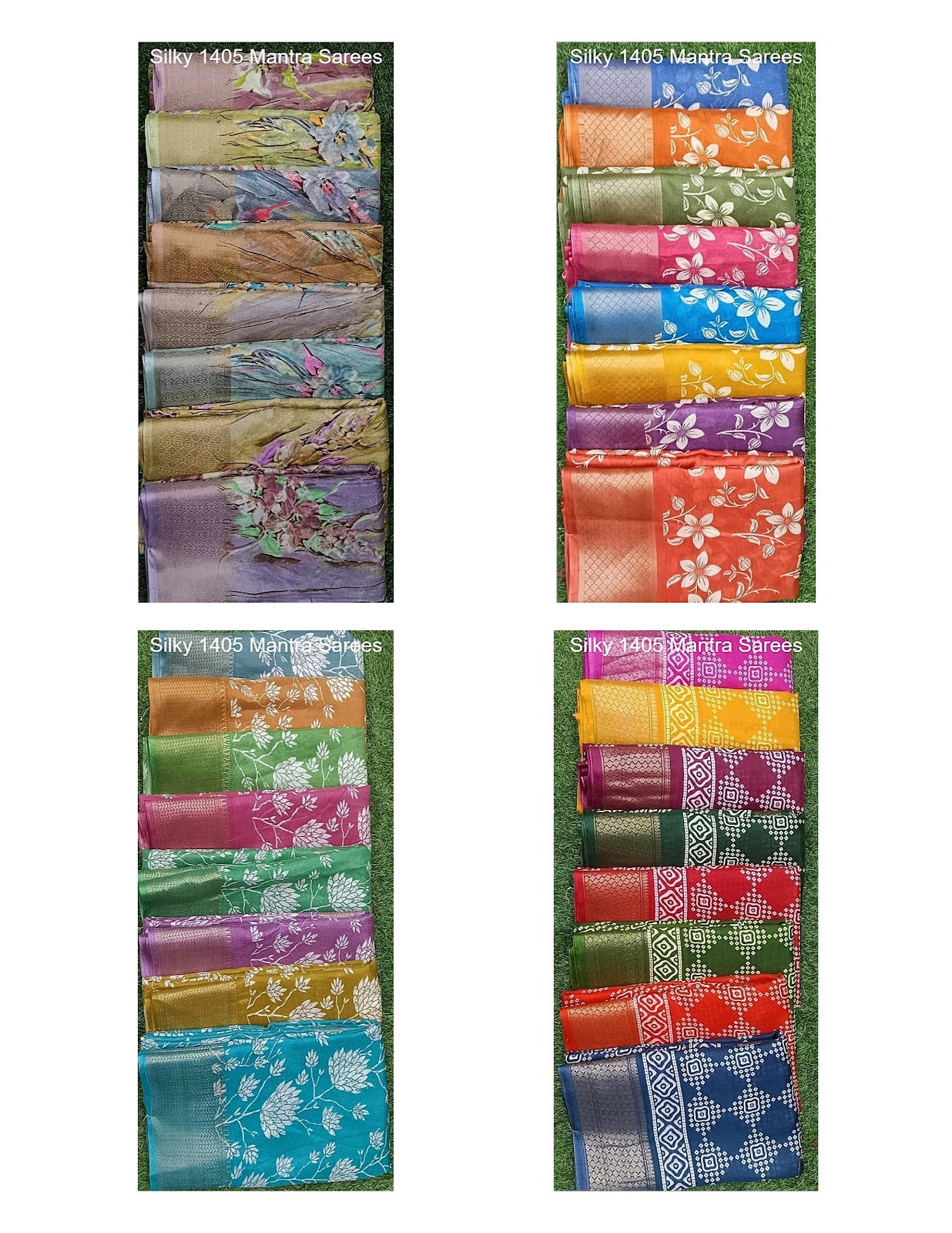 Silky 1405 Mantra Sarees Wholesale Price