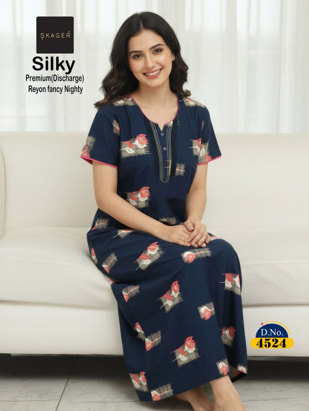 Silky 4 Skager Rayon 22Kg Night Gowns Supplier India