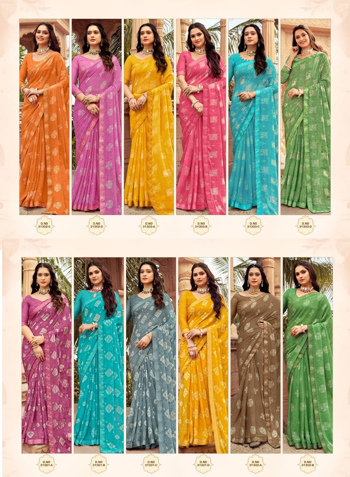 Simayaa 23 Ruchi Chiffon Sarees