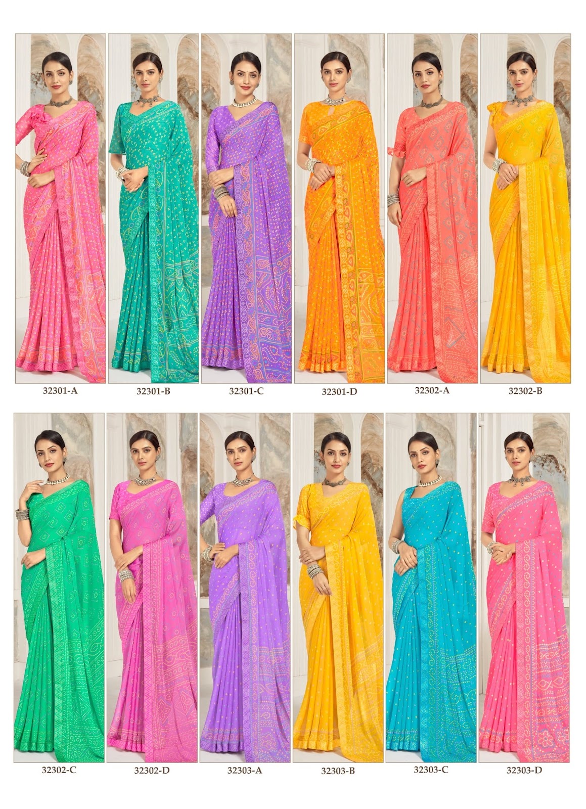 Simayaa Vol 24 Ruchi Chiffon Sarees Wholesale Price