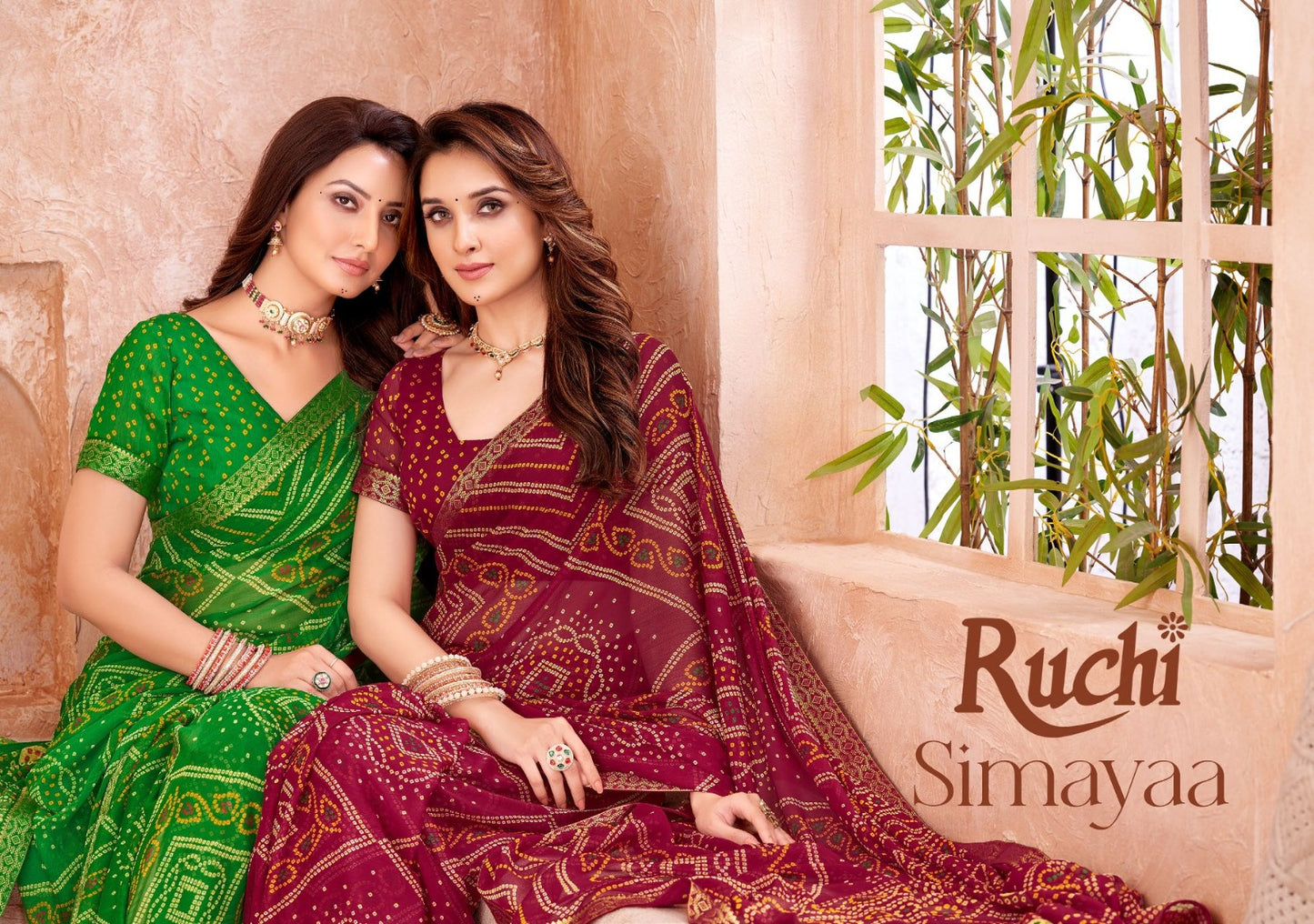 Simayaa Vol 35 Ruchi Chiffon Sarees Manufacturer