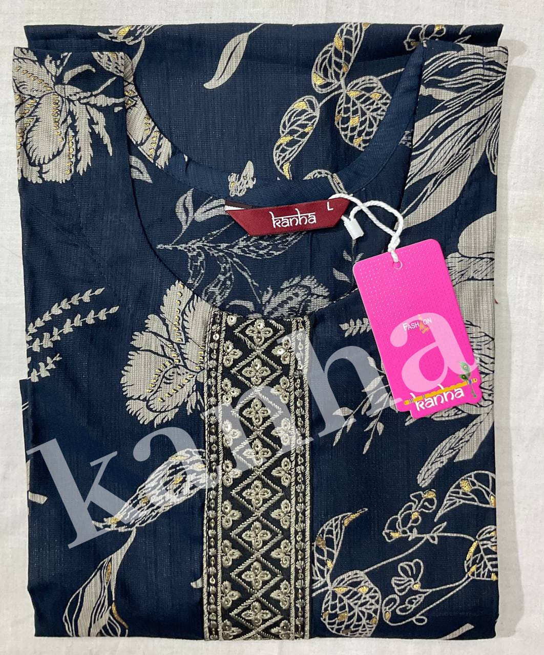 Simran 030825 Kanha Vetican Kurti With Pocket Wholesaler India