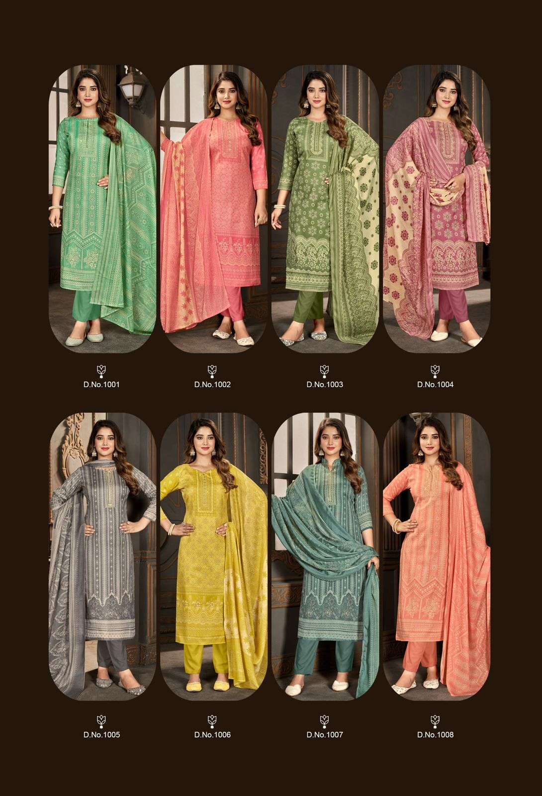 Sirat Roli Moli Soft Cotton Pant Style Suits Wholesaler