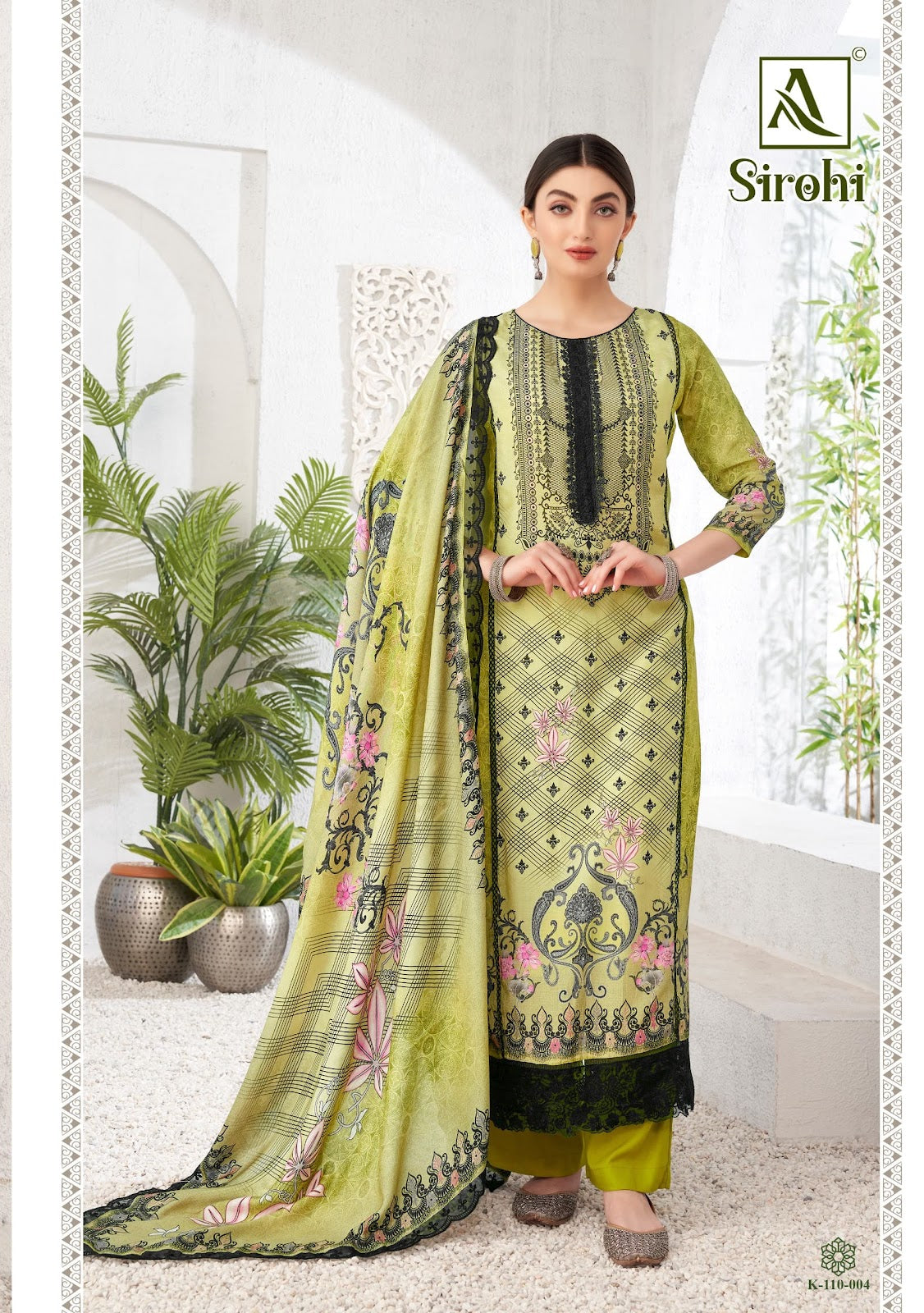 Sirohi Alok Viscose Muslin Karachi Salwar Suits Supplier Gujarat