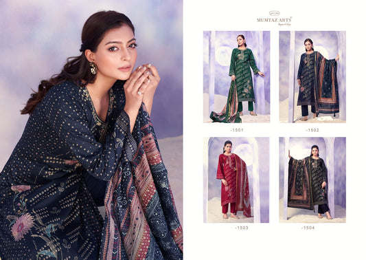 Sitara Mumtaz Arts Jaam Satin Pant Style Suits