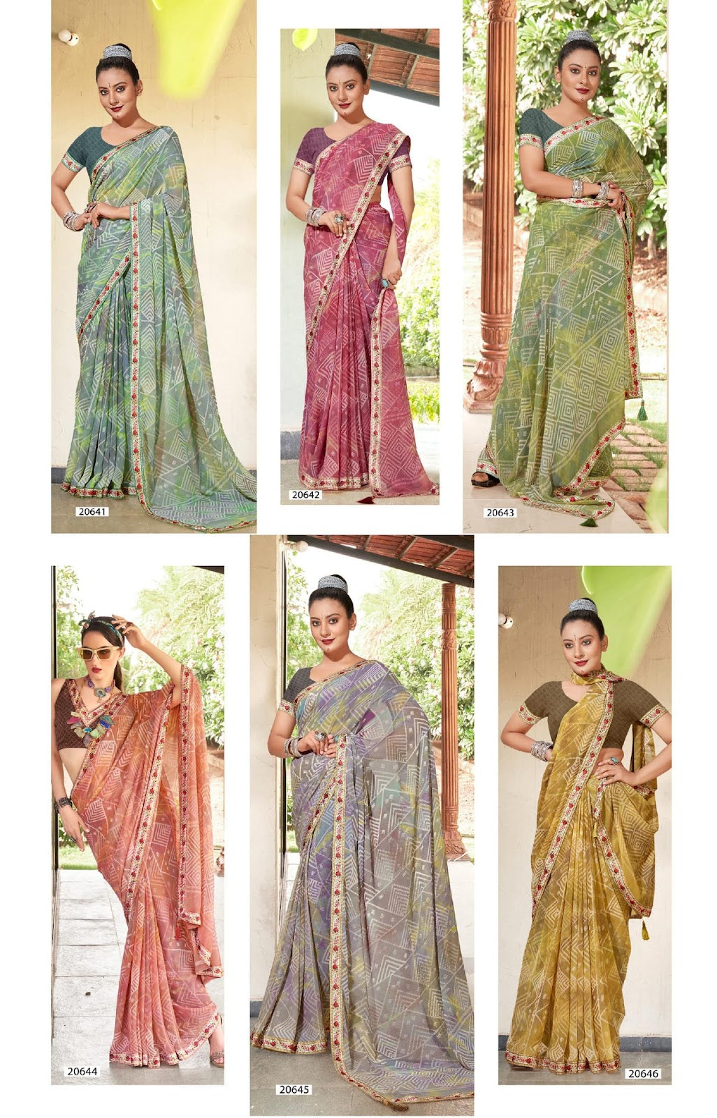 Siwi Vol 4 Vallabhi Prints Georgette Sarees Manufacturer Gujarat