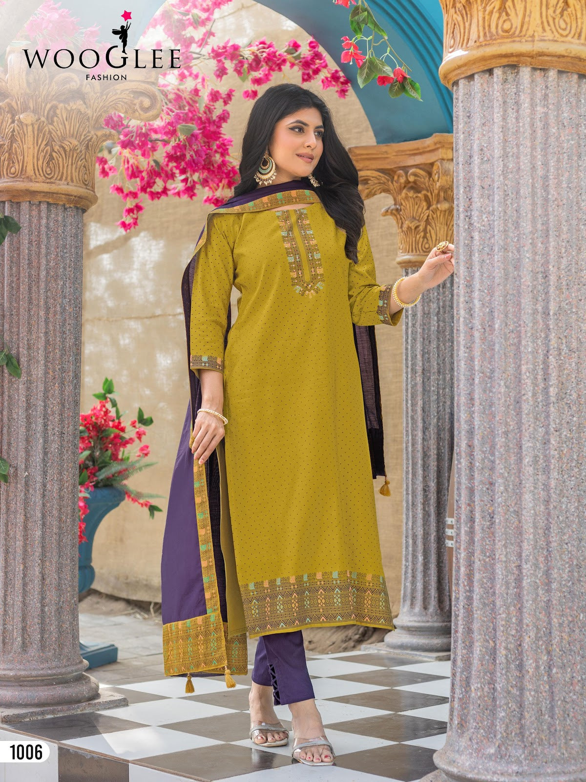 Sky Line Wooglee Vetican Readymade Suits Exporter Ahmedabad
