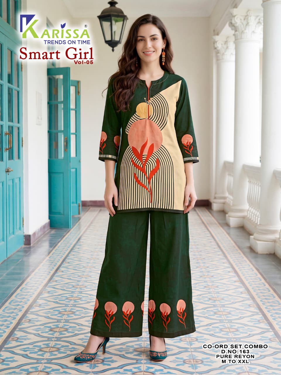 Smart Girl Vol 5 Karissa Rayon 24Kg Co Ord Set Wholesale Price