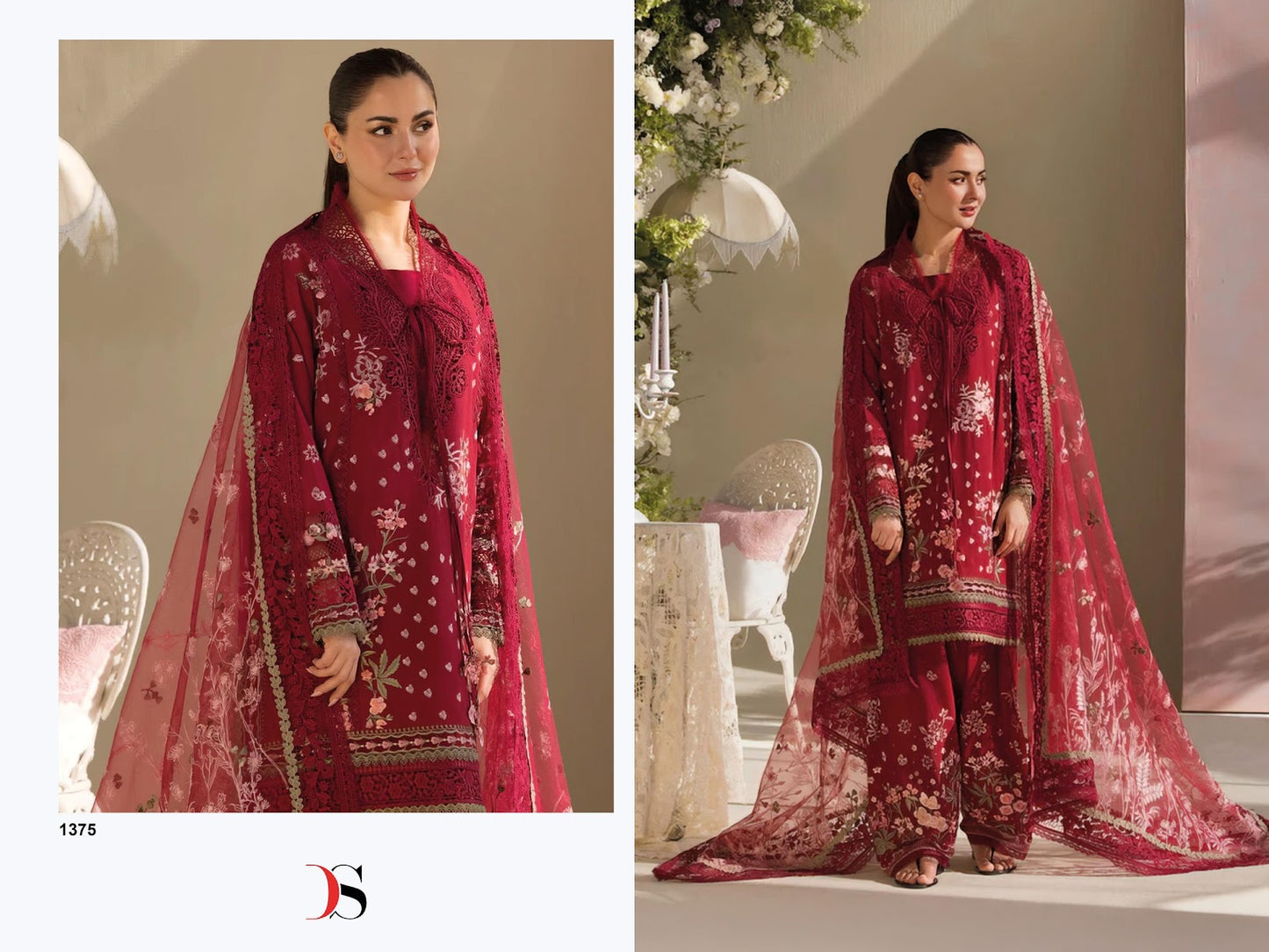 Sobia Nazir Luxury Lawn-25 Deepsy Cotton Pakistani Salwar Suits Wholesaler India