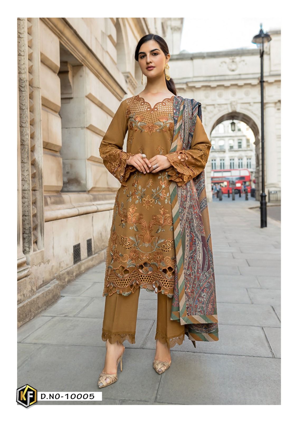 Soha Nazir Luxury 10 Keval Fab Heavy Cotton Karachi Salwar Suits Manufacturer India