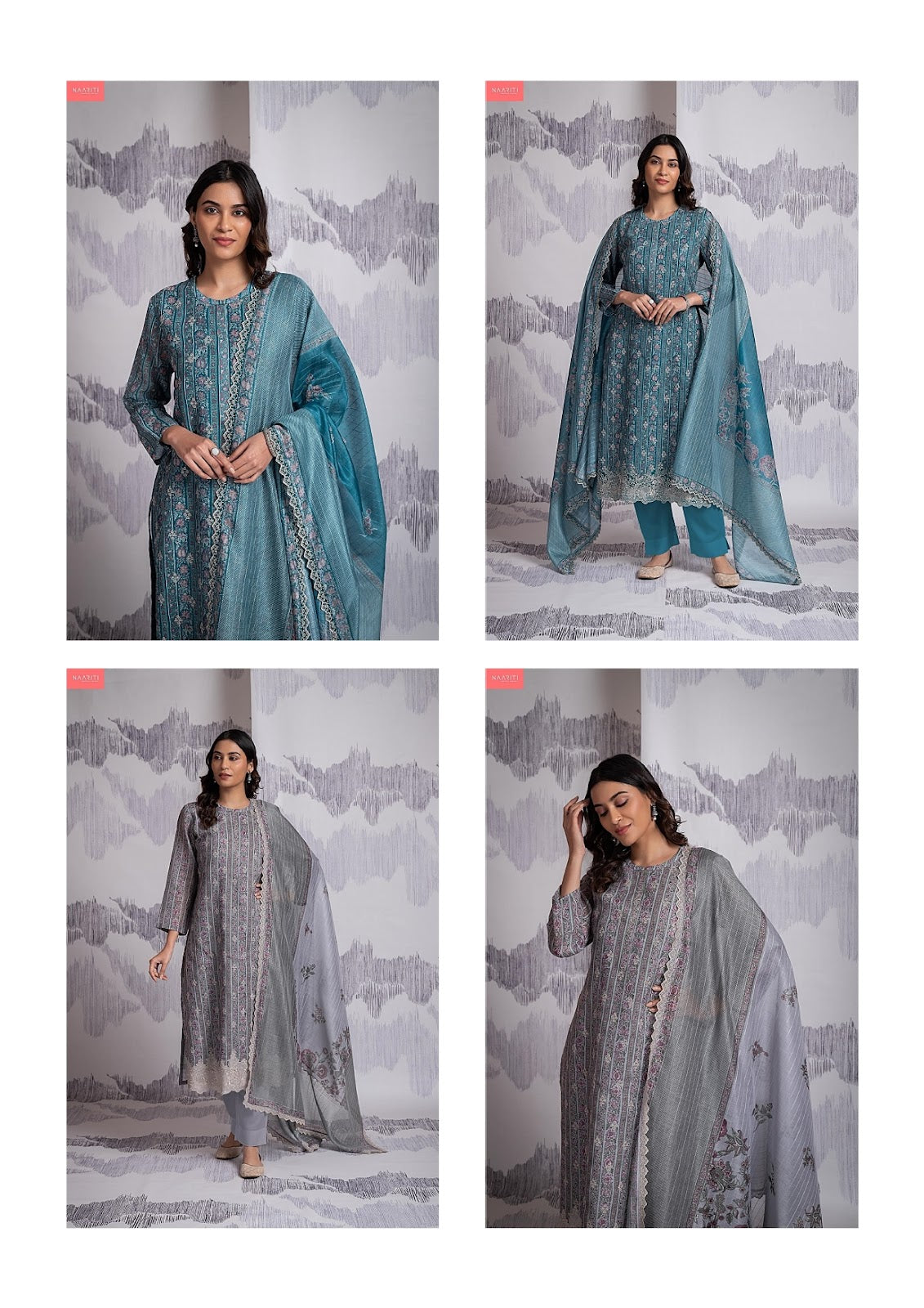 Sohar Naariti Linen Pant Style Suits Supplier