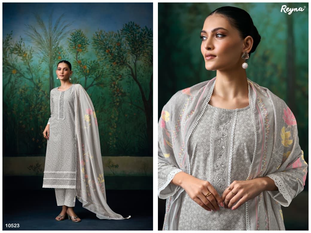Sohni Reyna Cotton Pant Style Suits Supplier Ahmedabad