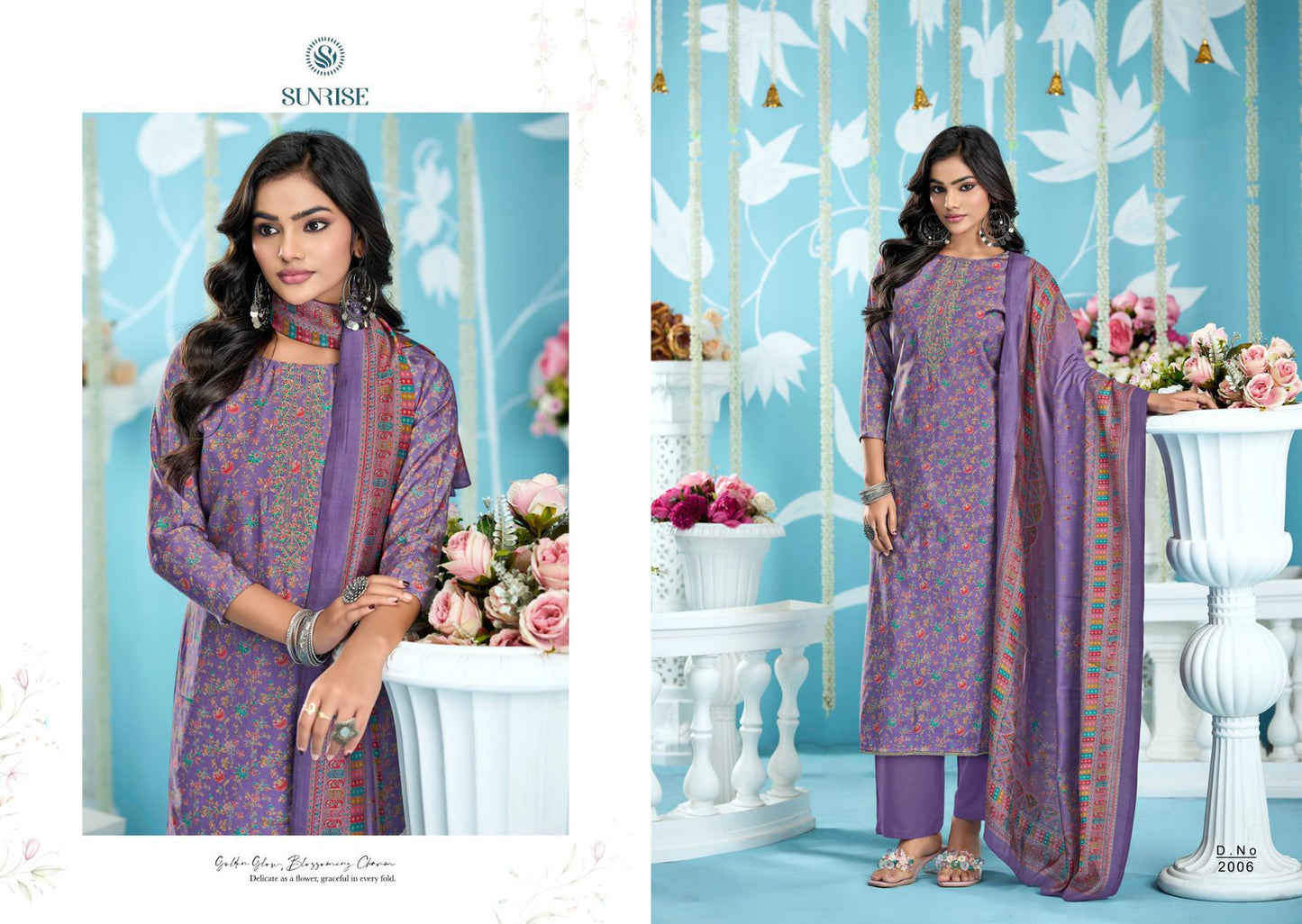 Somya Vol 2 Sunrise Modal Silk Pant Style Suits Wholesale Price